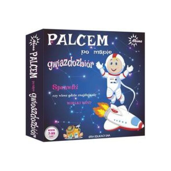 Abino Palcem po mapie Gwiazdozbiór
