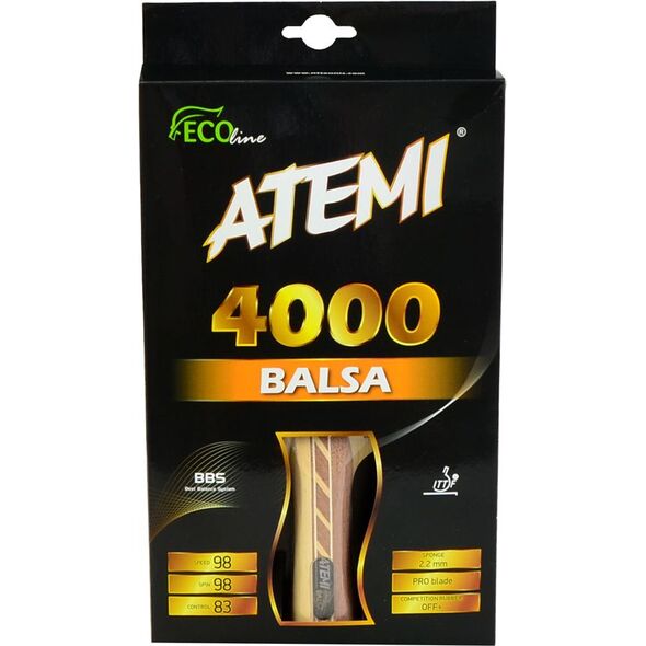 Atemi 4000 Balsa Concave Rakietka Do Tenisa Stołowego (17204)