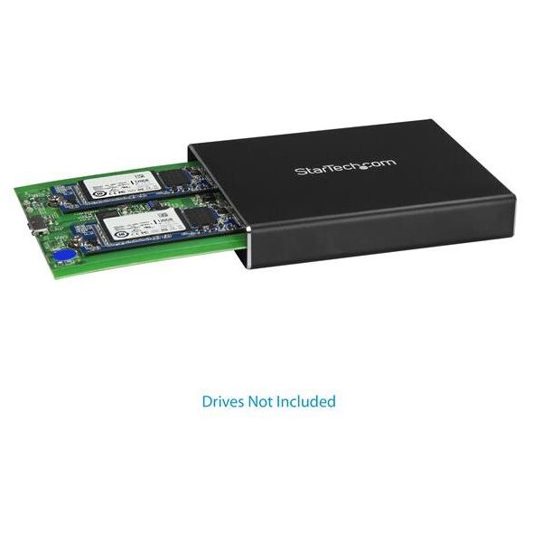 Kieszeń StarTech HDD DRIVE ENCLOSURE DUAL-SLOT - SM22BU31C3R