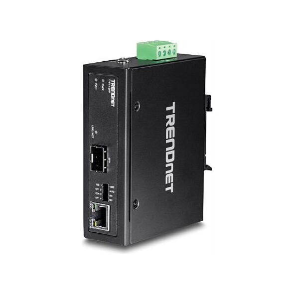 Konwerter światłowodowy TRENDnet 100/1000Base-T do SFP Media (TI-F11SFP)