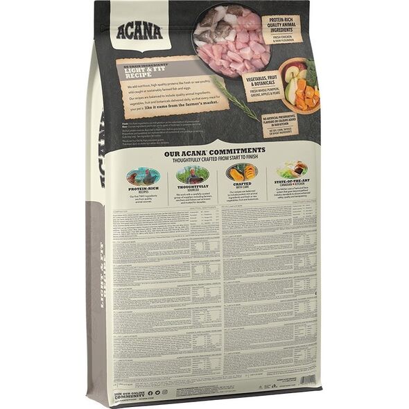 Acana Light & Fit Pies 11.4 kg