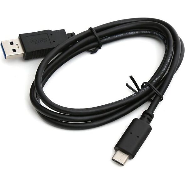 Kabel USB Omega USB-A - USB-C 1 m Czarny (OUAC31)