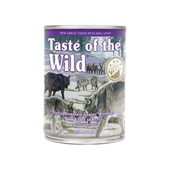 Taste of the Wild Sierra Mountain Canine jagnięcina 390g