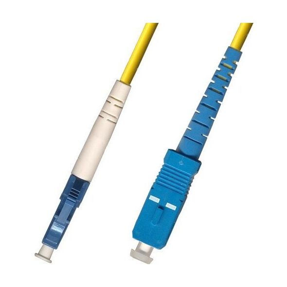 MicroConnect Patchcord światłowodowy, LC/UPC - SC/UPC, 9/125, LSZH, 2m (FIB461002)
