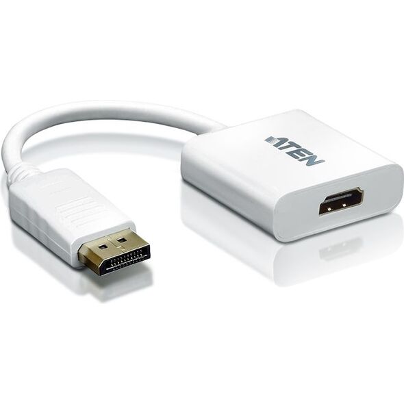 Adapter AV Aten DisplayPort - HDMI biały (VC985-AT)