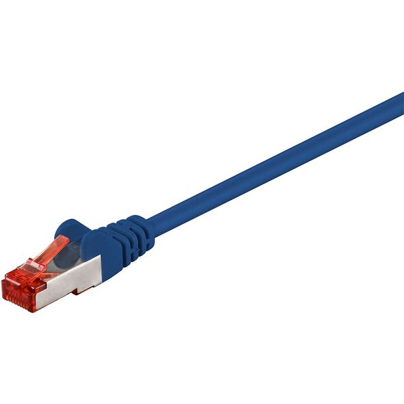 Patchcord Cat6, S/FTP, 1.5m, niebieski (95565)