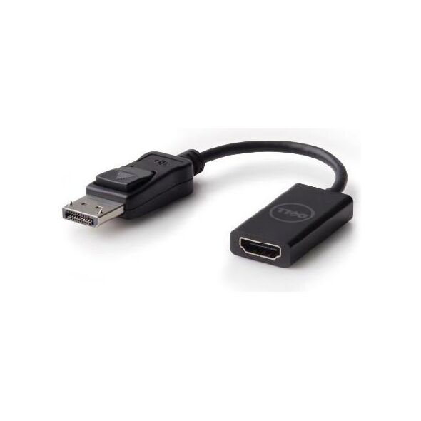 Adapter AV Dell DisplayPort - HDMI czarny (492-BBXU)