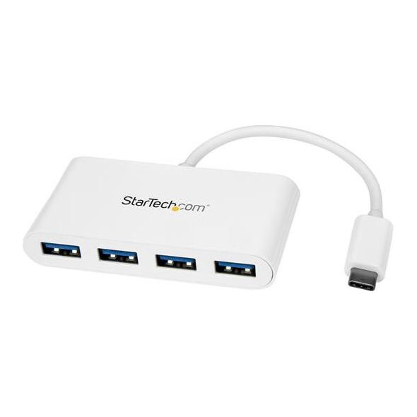 HUB USB StarTech 4x USB-A 3.0 (HB30C4ABW)