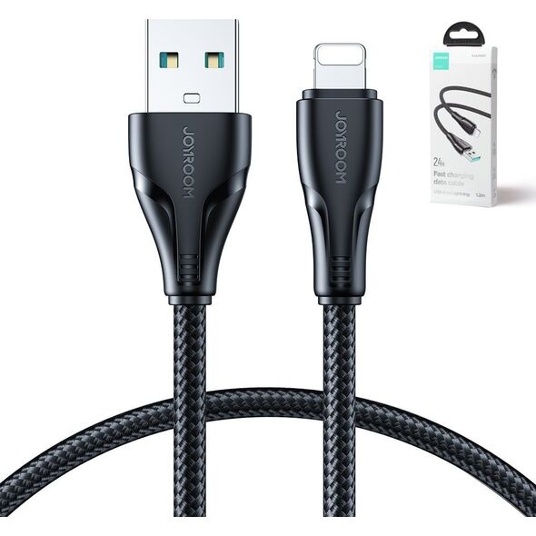 Kabel USB Joyroom USB-A - Lightning 1.2 m Czarny (JYR701)