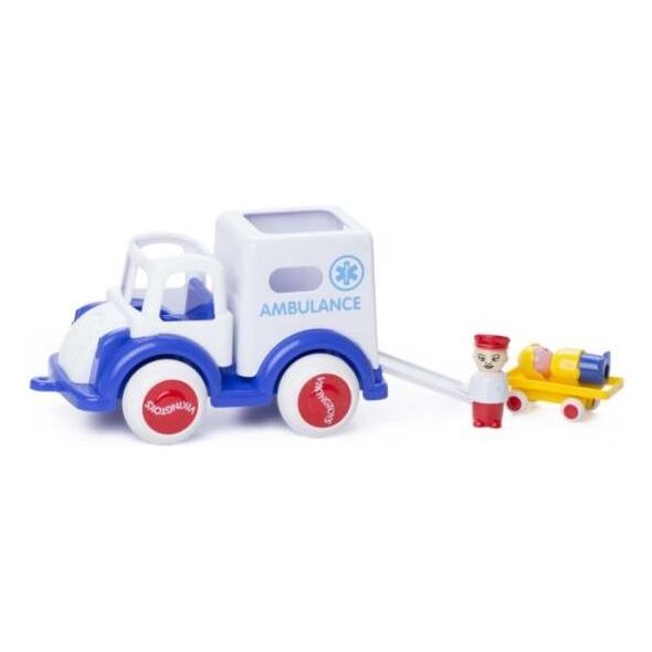 Viking Toys Auto Jumbo Ambulance Z Figurkami P.6 (045-1257)
