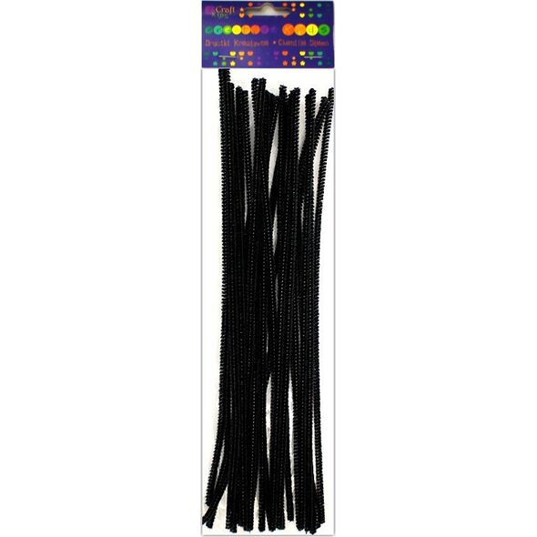 DP Craft Druciki kreatywne 30cm Czarne