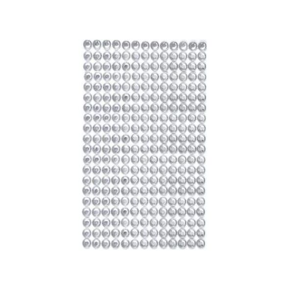 DP Craft KrysztaĹ‚ki samoprzylepne 6 mm 260 sztuk Crystal GRKR-049