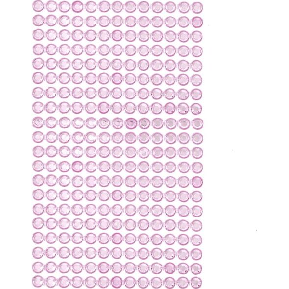 DP Craft KrysztaĹ‚ki samoprzylepne 6 mm Light Pink GRKR-051