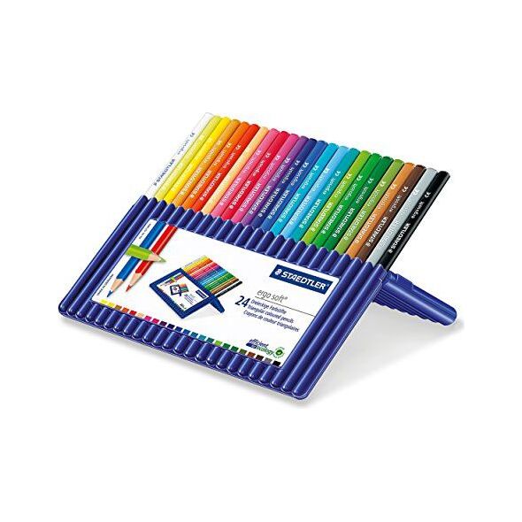 Staedtler Kredki 24 kolory Ergosoft