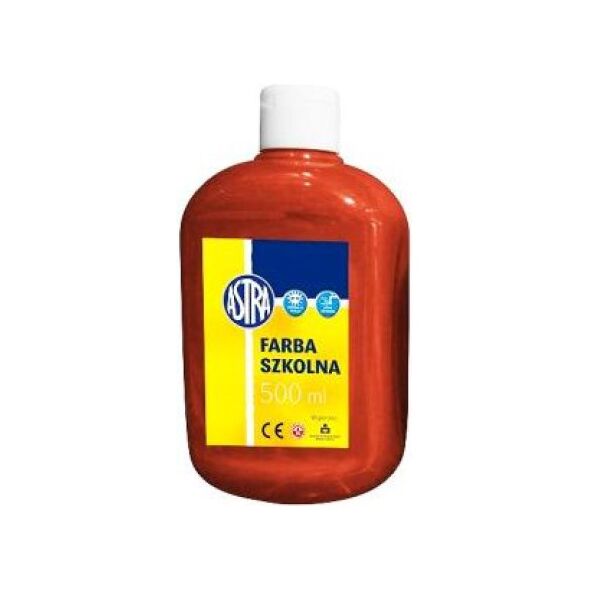 Astra Farba szkolna 500ml BrÄ…zowa