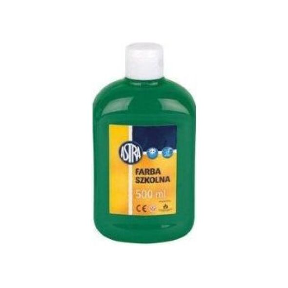 Astra Farba szkolna 500ml Ciemnozielona
