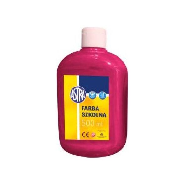 Astra Farba szkolna 500ml RĂłĹĽowa