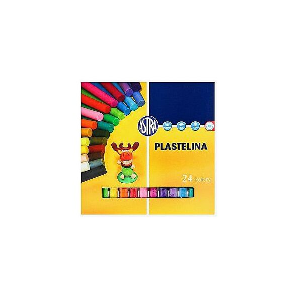 Astra Plastelina 24 kolory 047896