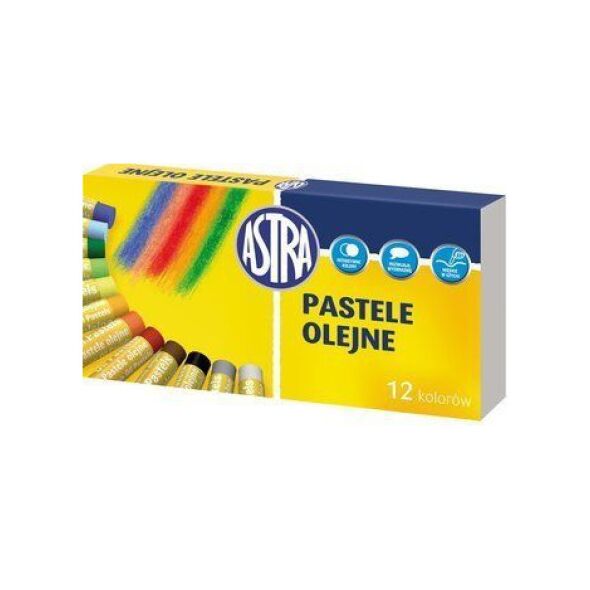 Astra Pastele olejne 12 kolorów
