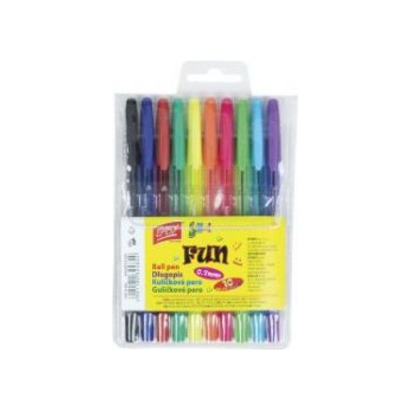 Easy Długopisy Fun, Mix 10 sztuk