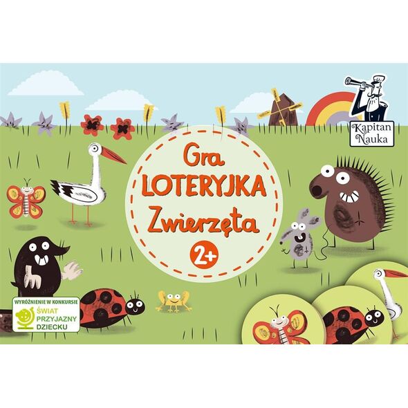 Edgard Kapitan Nauka. Gra Loteryjka. ZwierzÄ™ta 2+