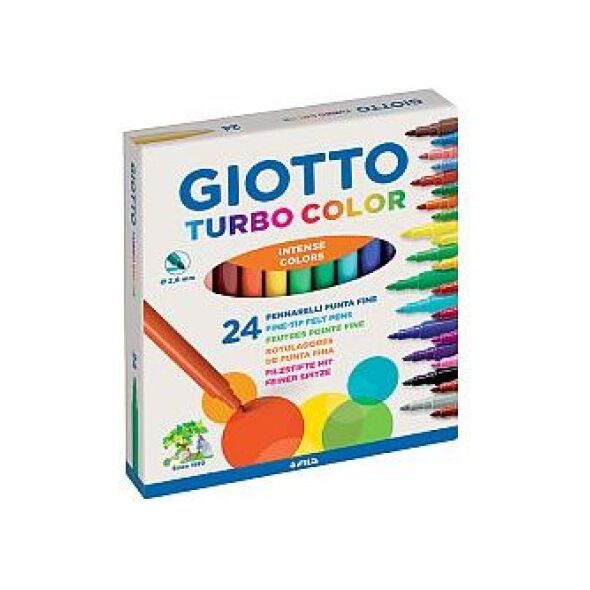 Giotto Pisaki Turbo Color 24 kolory