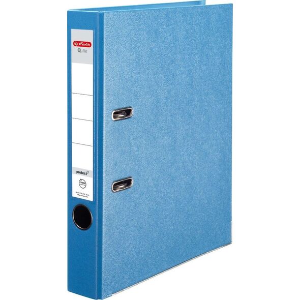 Segregator Herlitz dźwigniowy A4 50mm niebieski (WIKR-071341)