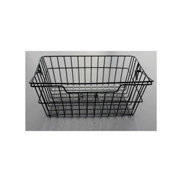 Basil Kosz na tylny bagażnik BASKET-3 Bottom hooks, stalowy czarny (BAS-11018)