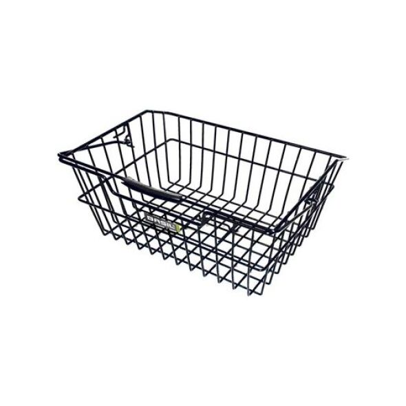 Basil Kosz na tylny bagażnik CAIRO LUXE Bottom hooks, stalowy czarny (BAS-11031)