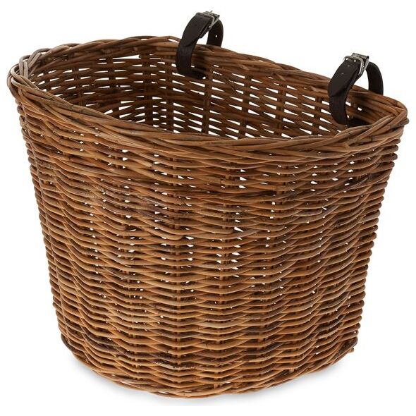 Basil Kosz na kierownicę/przedni bagażnik DARCY L mocowanie na paski, ratan varnished natural (BAS-15050)