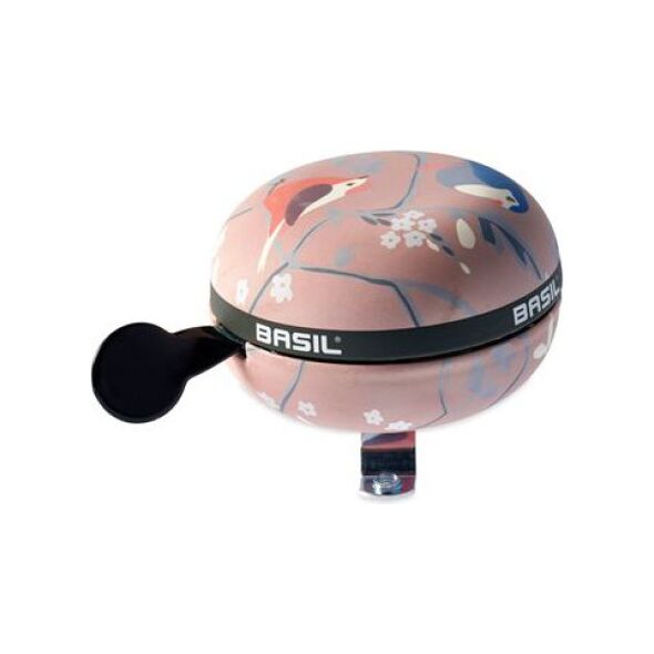 Basil Dzwonek rowerowy BIG BELL 80mm, orchid pink (BAS-50441)