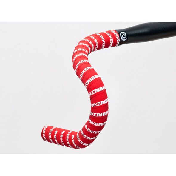 Bike Ribbon Owijka na kierownicę SCRUB ekoskóra czerwona gr. 2.5mm