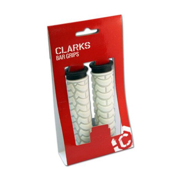 Clarks Chwyty kierownicy CLARK'S C49 DC2 czarno-białe