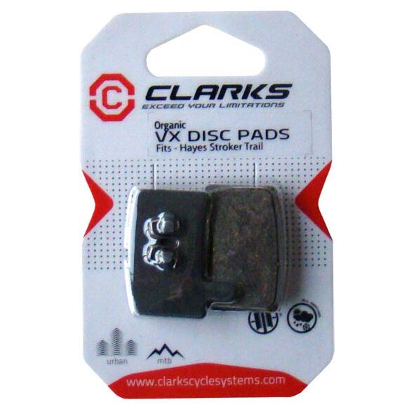 Clarks Okładziny Hamulcowe HAYES (Stroker Trail) Organiczne (CLA-VX842C)