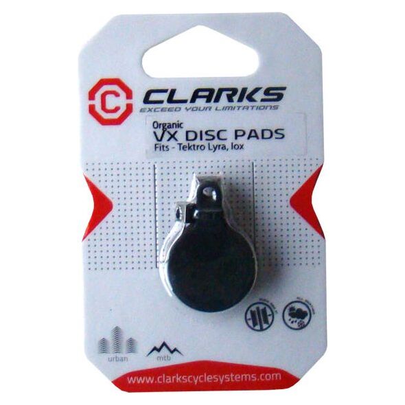 Clarks Okładziny Hamulcowe TEKTRO (Lyra, IOX) Organiczne (CLA-VX845C)