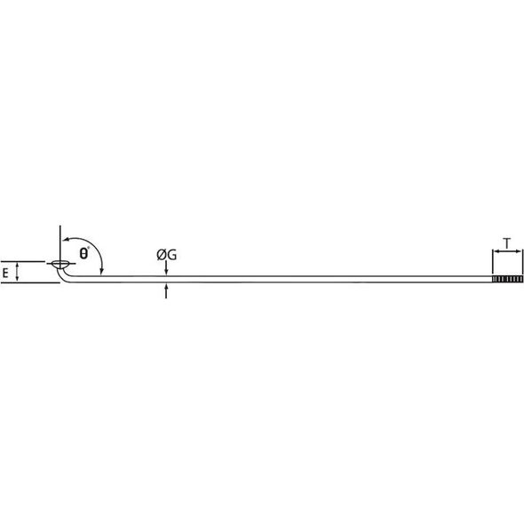 Cn Spoke Szprychy STD14 2.0-2.0-2.0 stal nierdzewna 284mm czarne + nyple 144szt.