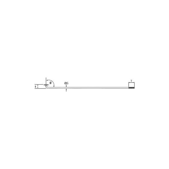 Cn Spoke Szprychy STD14 2.0-2.0-2.0 stal nierdzewna 246mm czarne + nyple 144szt.