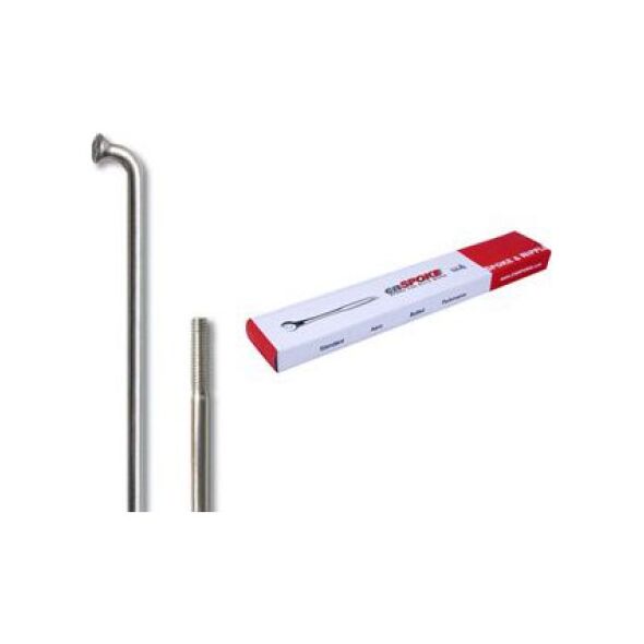 Cn Spoke Szprychy STD14 2.0-2.0-2.0 stal nierdzewna 290mm srebrne + nyple 144szt. (CN-STD290)
