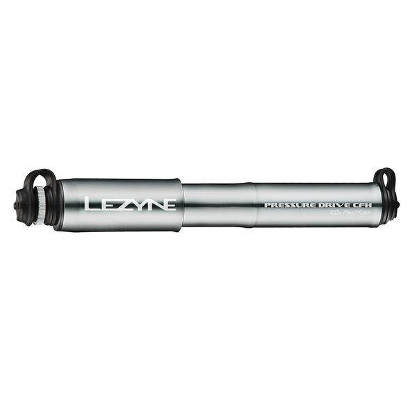 Lezyne Pompka ręczna Pressure Drive CFH HP 120psi metalowy przewód CO2 + 1x nabój gazowy 16g grafitowa (LZN-1-C2-PRCFH-V219)