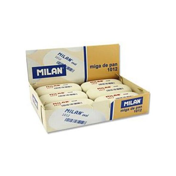 Milan Gumka syntetyczna owalna 12szt.