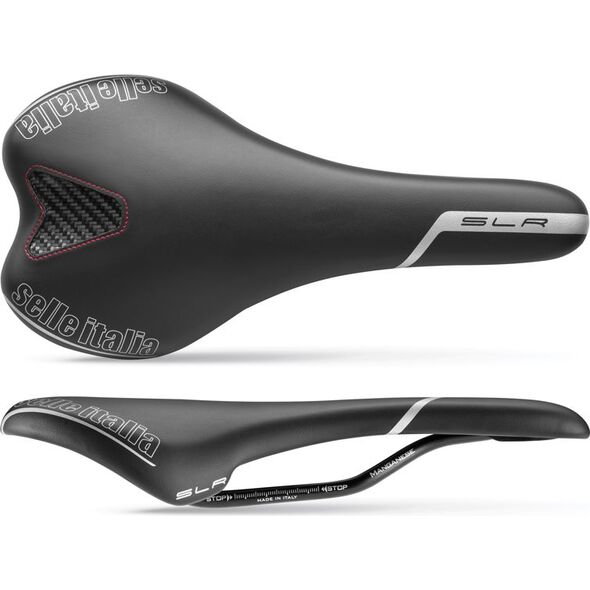 Selle Italia Siodło SLR TM S (id match - S1) Manganese Tube 7 Duro-tek Czarne (SIT-041A007AHC001)