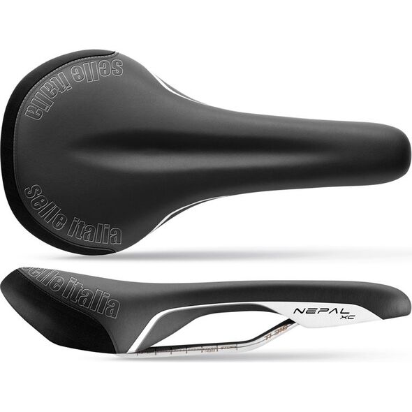 Selle Italia Siodło NEPAL TI S (id match - S1) Ti 316 Tube 7 Fibra-tek Czarne (SIT-028AC01AKC002)