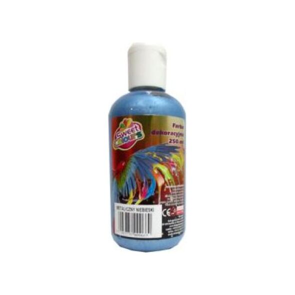 Otocki Farba dekoracyjna metaliczna 250 ml niebieska