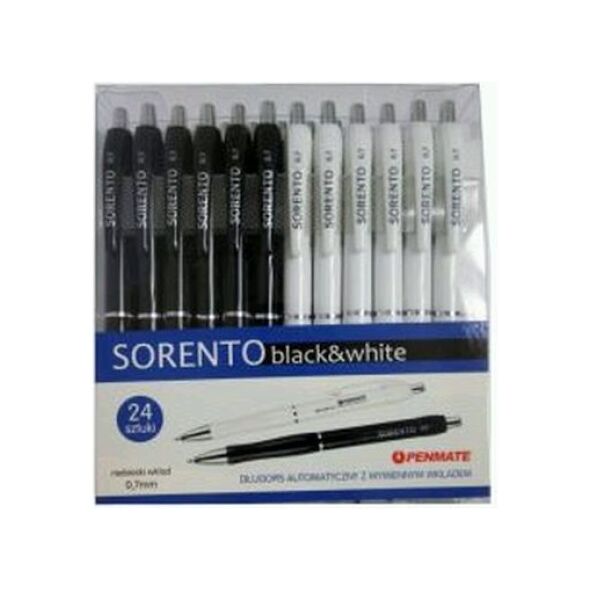 Penmate Długopis Sorento Black&White