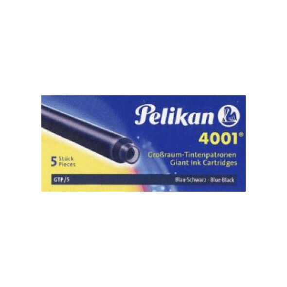 Pelikan Naboje dĹ‚ugie GTP/5 niebiesko-czarne