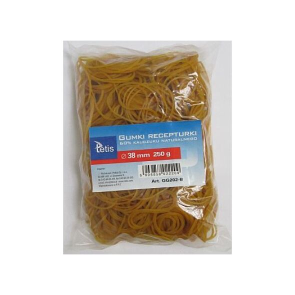 Tetis Gumki recepturki 250g 38mm
