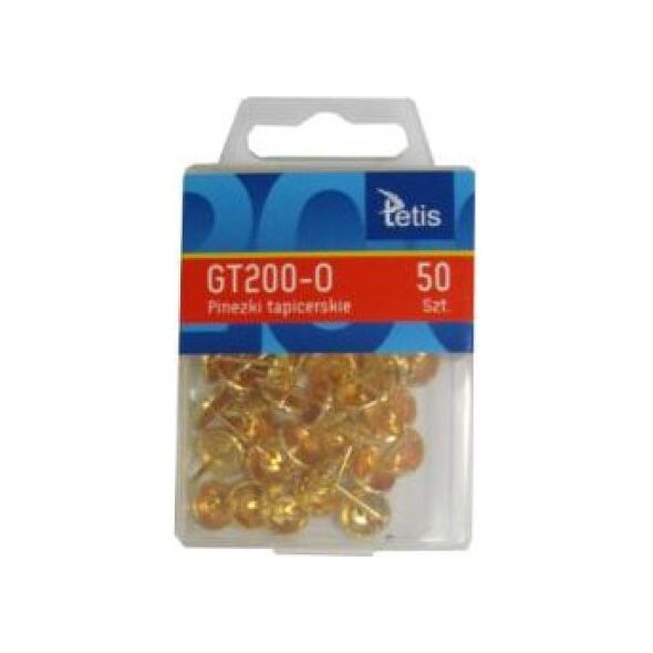 Tetis Pinezki tapicerskie GT200-O, 50 szt.