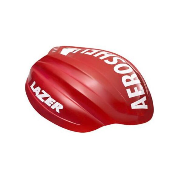 Lazer Nakładka na kask AEROSHELL Z1 biało-czerwona r. S (LZR-AKC-PLZ2005661005)