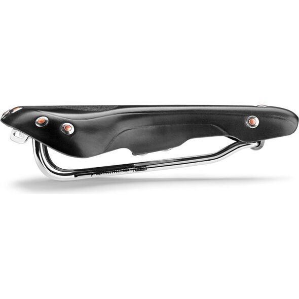 Selle Italia Siodło MITTICA Skórzane Czarne 580g (SIT-082A2010EA001)