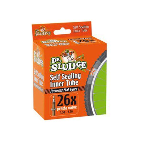Weldtite Dętka z płynem antyprzebiciowym DR SLUDGE PUNCTURE PROTECTION INNER TUBE 26" x 1.50-2.10 presta (WLD-04015)